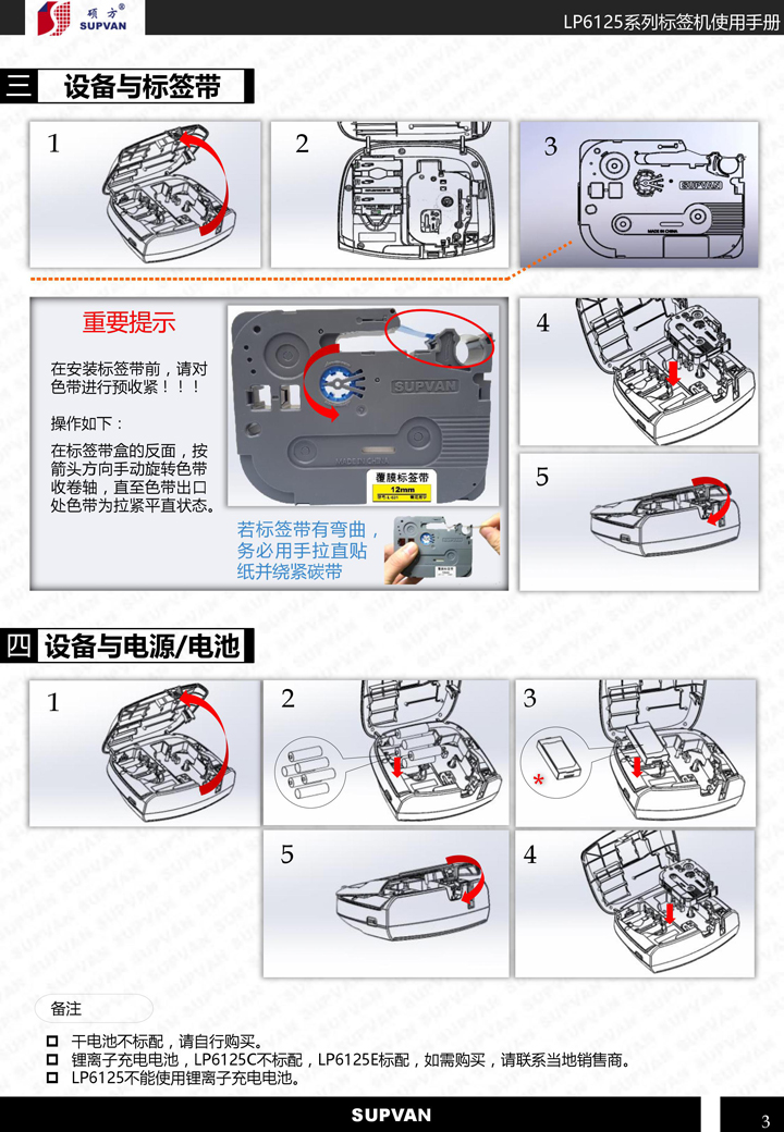 碩方標(biāo)簽機(jī)LP6125系列說(shuō)明書(shū)